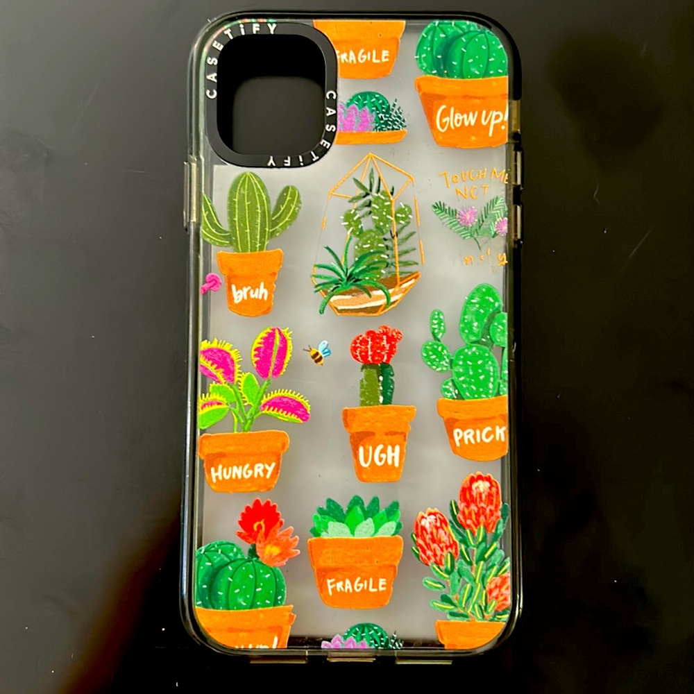 Casetify iPhone 11 cactus case